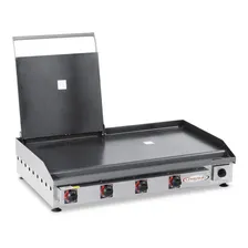 Chapa P/ Lanche Profissional Chapeira Inox 1050x600 E Prensa Cor Prateado Foto mini 1