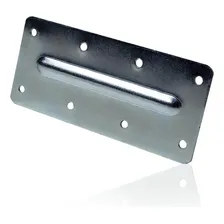 Chapa Para Junção De Borda Zincado 10 Peças Foto mini 1