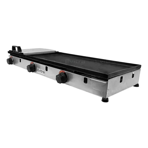 Chapa Para Lanche Sanduicheira Industrial Foodtruck 90cm 3q Foto 1