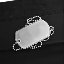 Chapa Plaqueta De Identificação Nautika Dog Tag Cor Prateado Foto mini 2