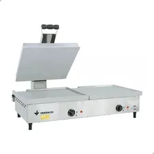 Chapa Sanduicheira Conjugada Elétrica Sce70a Venâncio Cor Inox 220v Foto mini 1