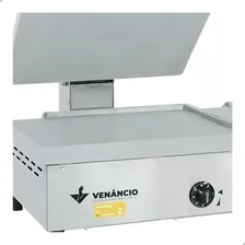Chapa Sanduicheira Conjugada Elétrica Sce70a Venâncio Cor Inox 220v Foto mini 3