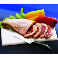 Chapa Tábua Carne Corte Doméstico 50x21cm 2mm 10uni Cor Branco Lisa Foto mini 2