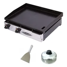 Chapeira Para Lanches Profissional Chapa Inox 65x45 Itajobi Foto mini 3