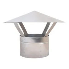 Chapéu Chinês 6 Polegadas, Inox 304 Para Chaminé Forno Iglu Foto mini 4