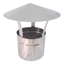 Chapéu Chinês 6 Polegadas, Inox 304 Para Chaminé Forno Iglu Foto mini 1
