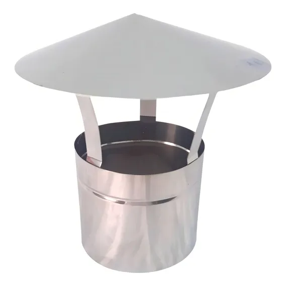 Chapéu Chinês 6 Polegadas, Inox 304 Para Chaminé Forno Iglu Foto 1
