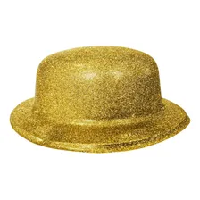 Chapéu Coquinho Com Glitter Cores Carnaval Fantasia Cor Dourado Foto  mini 1