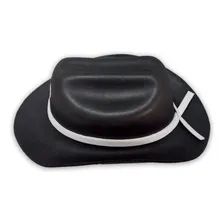 Chapéu De Festa Junina Infantil Cowboy Preto Foto mini  2