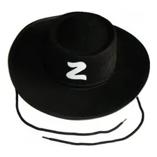 Chapéu Do Zorro Preto Fantasia Festa Cosplay Foto mini  2