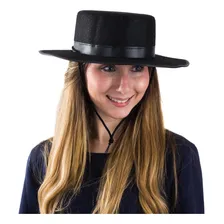 Chapéu Espanhol Tigerdoe Chapéu Gaúcho Chapéu Amish Preto Fe Foto mini  3