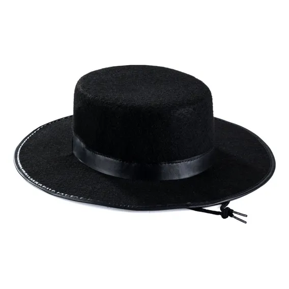 Chapéu Espanhol Tigerdoe Chapéu Gaúcho Chapéu Amish Preto Fe Foto 1