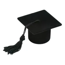 Chapéu Formatura Preto Estojo Linha Fantasia Capelo Foto mini 2
