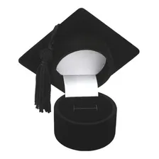 Chapéu Formatura Preto Estojo Linha Fantasia Capelo Foto mini 1