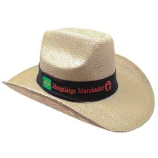Chapeu Infantil Mangalarga Cinto Country Couro Bainha Fivela Cor Creme/creme Tamanho 70 Foto mini  2