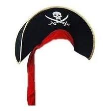 Chapéu Pirata - Aveludado Foto  mini 1