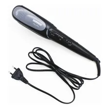 Chapinha De Cabelo Daewoo Di-6808s Prancha Alisadora De Cerâmica Preto 110v Foto  mini 1