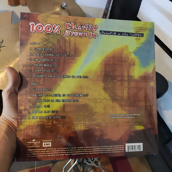 Charlie Brown Jr Vinil Charlie Brown Jr. - 100% Charlie Brow Foto 1