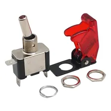Chave 12v Liga Desliga Botão Interruptor Tic Tac Avião Capa Foto mini 3