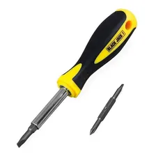Chave 6 Em 1 Com Pontas Fenda/philips - Black Jack Foto  mini 1