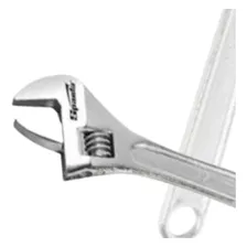 Chave Ajustável Inglesa 8 Pol 200mm Cromada Sparta Foto mini 2