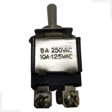 Chave Alavanca 2 Posições 4 Terminais On/off 6a 250v Cor Preto Foto mini 4