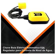 Chave Boia Elétrica Automática Regulador De Nível Água 15a Foto mini 2