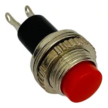 Chave Botão Push Button Na Ds-314 Vermelho - 10 Foto mini  3