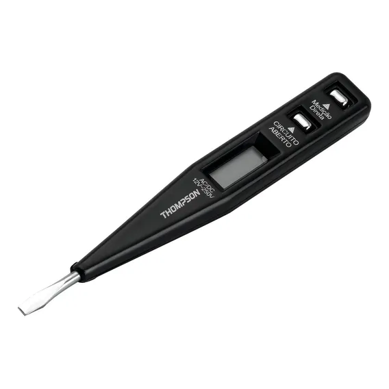 Chave Caneta Teste De Voltagem E Corrente Digital 12v À 220v Foto 1