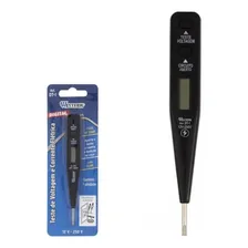 Chave Caneta Teste Voltagem Corrente Eletrica Digital 12v250 Foto mini 4