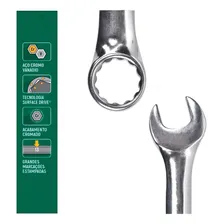 Chave Combinada 7mm Crv Espelhada Sata St40202g Foto mini 3