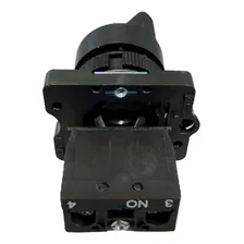 Chave Comutadora 2 Posições Fixas 1na P20scr2-b-1a Metaltex Cor Preto Foto mini  2
