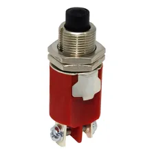 Chave Cs-390 Interruptor Botão 1a 1nf Vermelho Pushbutton Ma Foto mini 1