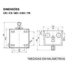 Chave De Partida Reversora Para Elevador Automotivo 110v/220v Foto mini  3