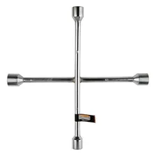 Chave De Roda 4 Bocas Tipo Cruz 17x19x21x23mm Starfer Foto mini 4