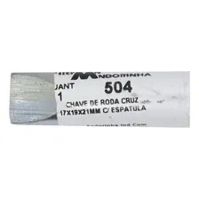 Chave De Roda Cruz 17x19x21mm C/ Espatula Andorinha Foto mini 2