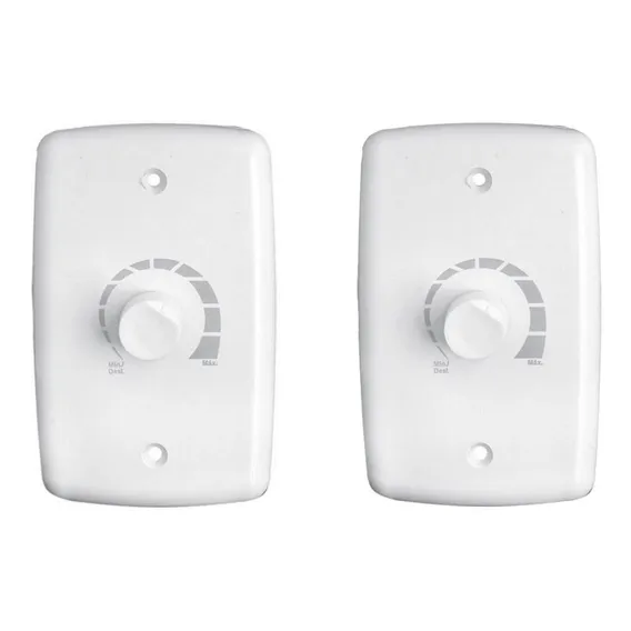Chave Dimmer De Luz Bivolt 400w Branco 2 Unidades Foto 1