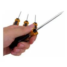 Chave Fenda Ponta Torx T5 A T10 Jogo Kit C/ 4 Peças Foto mini 3