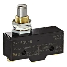 Chave Fim De Curso Ou Micro Switch Z-15gq-b Pino 15a 250v Cor Preto Foto mini 1