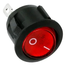 Chave Gangorra Liga Desliga Led Vermelho 10 220v Foto mini  2
