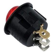 Chave Gangorra Liga Desliga Led Vermelho 10 220v Foto mini  3