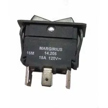 Chave Gangorra Margirius Bp Ldl Pulso Serve P/guincho Term. Cor Preto Foto  mini 1