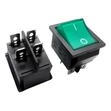 Chave Gangorra Verde Ligadesliga Kcd4-4t-vd-led-24v 10 Foto mini 3