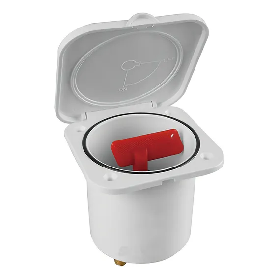 Chave Geral Marinizada Seaflo 50v 2 Posições Branca 275amp Foto 1