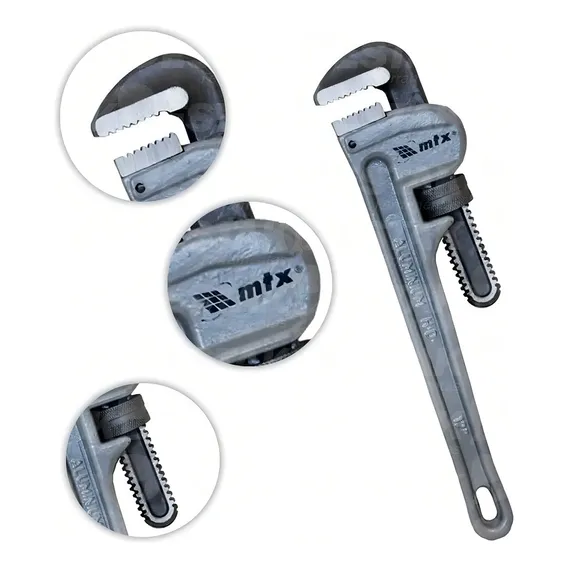 Chave Grifo 18 Pol Heavy Duty Alumínio Mtx Foto 1