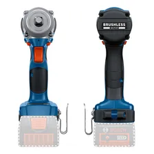 Chave Impacto Bateria 18v 350nm 2 Bateria 4ah Bosch Gds Foto mini 4