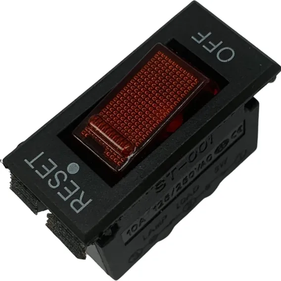 Chave Interruptor Disjuntor St-001 10a 125/250vac Com Led Foto 1