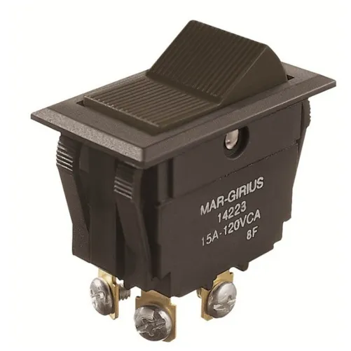 Chave Interruptor Tecla Bipolar 15a 2 Margirius 14223tc Foto 1