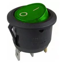 Chave Liga Desliga Kcd1 105-102 Neon 3 Terminais 10 Unid. Cor Verde Foto mini 1