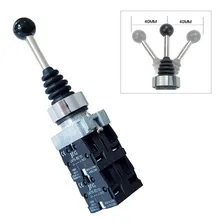 Chave Manipuladora 4 Posições C/ Retorno 4na Lay5-pa24 Jng Cor Preto Foto mini 1